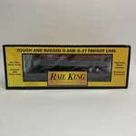 Rail King #30-7608 New York Central Pacemaker Semi-scale Flat Car. Fixed Price $29.98.