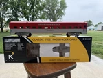 K-line K4632-0479 Rock Island "golden Divan" 18" Aluminum Observation Car. Fixed Price $35.00.