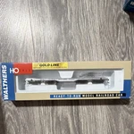 Walthers Ho Gold Line Soo 66' Heavy-duty 4-TRUCK Flat Car #54011. Fixed Price $58.00.