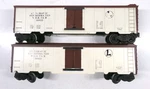 (2) Gauge LIONEL36621 Operating Mail Cars (lot 3178). Fixed Price $49.99.