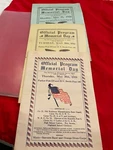 1306 Civil War 18TH Mass Memorial Day Reunion Group Of 1916 1920 Gar Camps. Fixed Price $105.00.