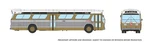 Rapido 753161 Ho Scale Philadelphia Septa Early New Look Bus Deluxe #4040. Fixed Price $77.69.