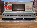 Lionel Gauge Budd Passenger Car. Fixed Price $189.00.