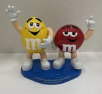 M&ms Candy Dispenser "melts In Your Mouth Not Hands". Fixed Price $15.00.