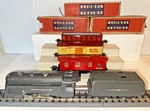 Lionel Prewar O-gauge 265E Loco 265W Tender & 2677 2682 1679 Freight Cars. Fixed Price $219.95.