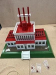 Mth 10-4024 Standard Gauge 840 Tinplate Powerhouse (white/red) See Ad. Fixed Price $350.00.