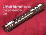 Passenger Car Interior Kit For Rivarossi 85FT Heavy-weight Pullman Ho. Fixed Price $22.95.