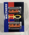 Ho 1/87 Walthers 932-35 Oscar And Piker Milwaukee Road Passenger 2-CAR Set Nib. Fixed Price $129.99.
