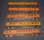 Scale Con Cor Great Northern Empire Builder 5 Car Streamlined Passenger Set. Fixed Price $119.95.