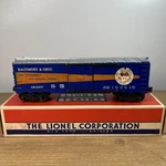 Lionel Postwar 6464-400 Baltimore Ohio Box Car W/ Orig. Fixed Price $288.00.