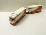 1/50 Truckstar 2014 Mercedes Benz MP4 Bigspace + As Aanhanger 01-1432 Wsi. Fixed Price $494.96.