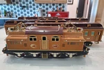 Mth, Lionel Classics 1408E Standard Gauge Electric Locomotive & Passenger Cars. Fixed Price $1500.00.