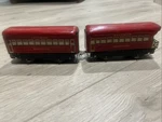 Vintage Marx Gauge Tin Litho Model Trains 2 Bogota Pullman & 1 Observation. Fixed Price $25.90.