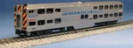 Kato N Scale 156-0947 Gallery Bi-level Cab-coach Vre #V716. Fixed Price $74.99.