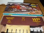 Bev-bel/athearn Custom Ho Scale Western Pacific 50' Plug Door Boxcar #61148 Nos. Fixed Price $12.95.