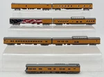 Kato #106-086 Gauge Union Pacific Excursion Train Set Of 7 New Box. Fixed Price $199.99.