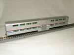 Kato Ho 35-6031 Amtrak Bi-level Passenger Car 4-WINDOW Coach, W/lights. Fixed Price $98.00.