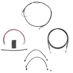 Black +4" Cable & Brake Line Cmpt Kit 2014-2015 Harley-davidson Touring W/abs. Fixed Price $343.37.