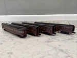 Lionel Norfolk And Western 18 Aluminum Passenger Cars The Pocahontas. Fixed Price $950.00.