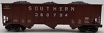 Lionel 6-52038 Gauge Lcca Southern Hopper W/coal Load #360794 Ex. Fixed Price $34.99.