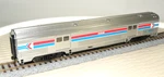 Walthers Ho 920-13049 73' Budd Baggage Car Amtrak Ph I. Fixed Price $95.00.