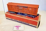 Vintage Lionel O/O-27 #3656 Armour Cattle Car Toy Train. Fixed Price $59.99.