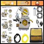 Carburetor Replacement For Husqvarna K750 K760 K770, Fuel Line Included, Zama Co. Fixed Price $45.99.
