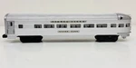 Lionel Postwar Silver Dawn Lighted Passenger Observation Car 2531. Fixed Price $39.95.