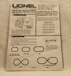 Lionel Operating Instructions For Sets 1384-1489-1581-1582-1586-1661.... Fixed Price $8.00.