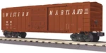 Mth Railking Trains #35012 Western Maryland 50' Modern Box Car 30-74893. Fixed Price $53.00.