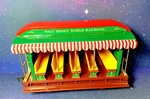 Walt Disney World Railroad Passenger Trolley CAR,1988, Scale, Vg. Fixed Price $29.99.