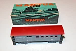 Vintage 1950S Mantua Ho Scale Central Pacific 1860 Combine Car Kit No. 514-B. Fixed Price $32.49.