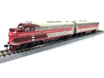 Athearn Genesis Ho G1507AB Rock Island F-7 Passenger Set #675 & 675B. Fixed Price $195.00.