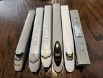 Set Of 6 Bandai Shinkansen 300 Nozomi Model Train 1993 Made Japan. Fixed Price $39.99.