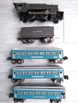 Vintage Lionel Passenger Train Set: 259E W/ Whistle Tender, 2640,2640,2641 Obs. Fixed Price $229.95.