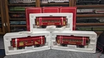 Lionel Classics Standard Gauge 6-13400 6-13401 6-13402 Passenger Cars Set. Fixed Price $425.00.