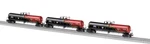 Lionel 84434 Norfolk Southern Transcaer 30K Gallon Tank Cars Pack - New Nr. Fixed Price $229.95.