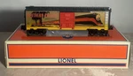 Lionel 6-29953 Southern Pacific Railroad Art Boxcar, Gauge, New In. Fixed Price $50.00.
