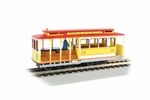 Bachmann Ho Yellow & Red - Cable Car With Grip 60538 New. Fixed Price $82.24.