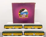 Mth 20-6558 Chicago & North Western Bi-level Passenger Car (set Of 4)/BOX. Fixed Price $611.09.
