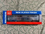Walthers 932-16132 Amtrak Superliner Ii Diner Phase 4B Ho Scale Plated. Fixed Price $119.00.