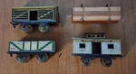 7 Ives O-gauge Cars. Fixed Price $285.00.