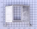 Lionel 9087-015 Platinum Ghost Clear Shell Madison Coach Metal Vestibule. Fixed Price $10.00.