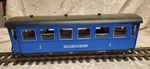 Lgb 3163 Zillertalbahn Railway 2ND Class Passenger Coach Scale - New W/box. Fixed Price $89.50.