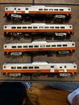 Set Of Four Athearn Ho Scale Passenger Cars. Fixed Price $108.00.