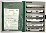 Kato Scale 10-1789 Amtrak Superliner Phase Vi 6 Car Set W/bookcase. Fixed Price $169.75.