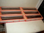 Ho Ihc Prr Pennsylvania Modernism 6 Car Set Passenger Diner Coach Baggage. Fixed Price $138.00.
