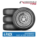 Set Of 4 Travelstar UN106 225/60R16 98T 9MM White Wall A/s Passenger Car Tires. Fixed Price $343.99.