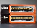 Ho Scale Lima Great Western Passenger Cars 9151 & 9326 Made In Italy New Nos. Fixed Price $60.00.