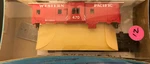 Ho Scale Athearn Western Pacific Bay Window Caboose Kit. Fixed Price $12.00.